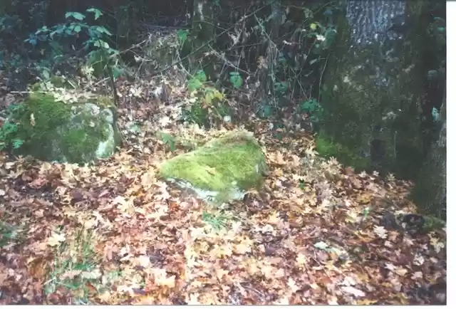 Prayer Rock before it was moved